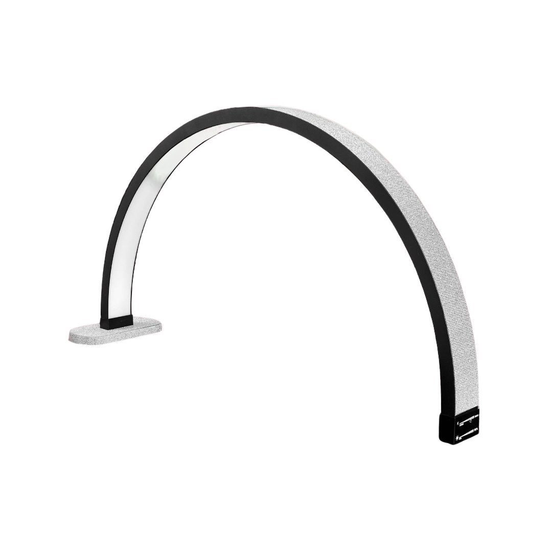 Half Moon Diamond Bureaulamp 30" - Vrijstaand LED Spijkerlicht