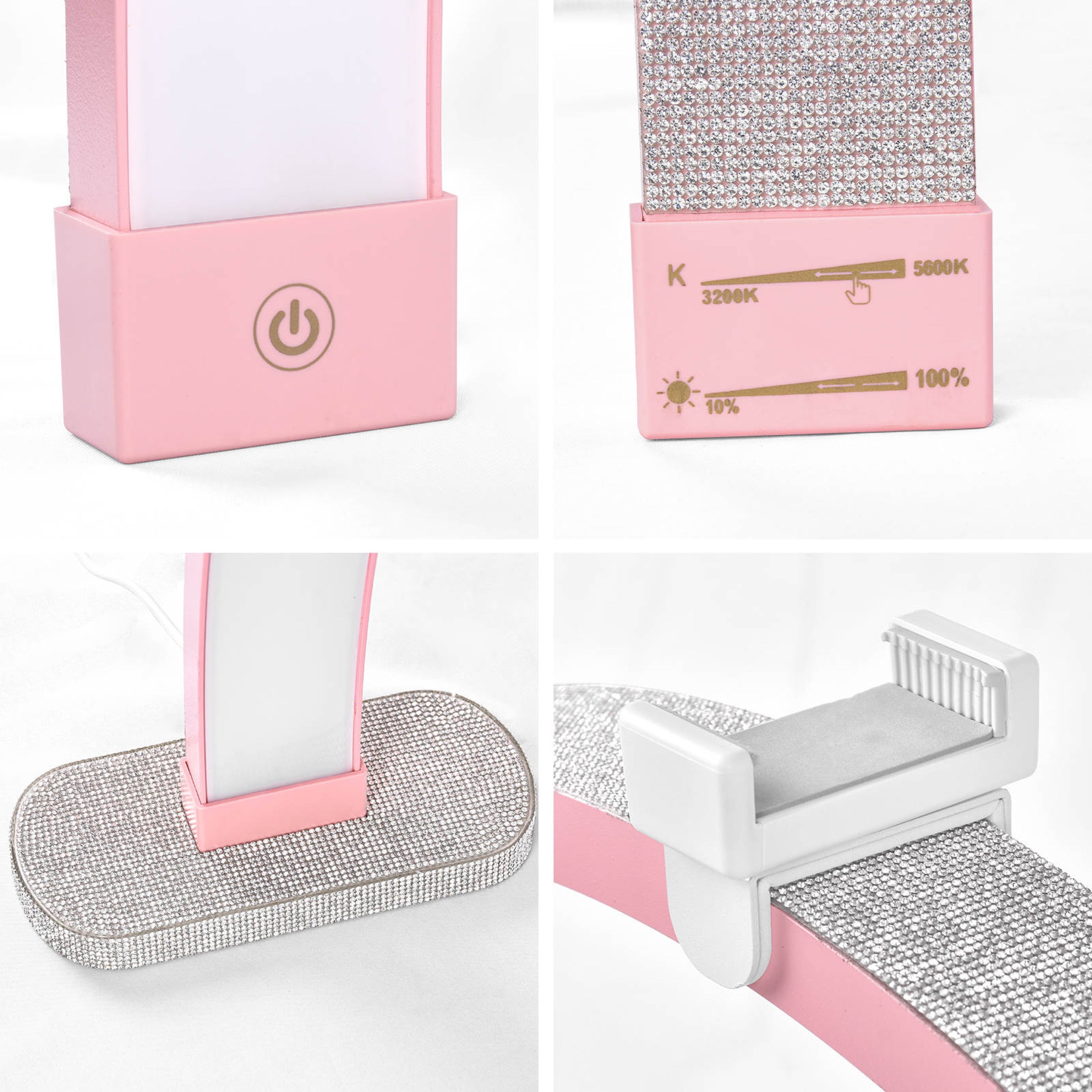 Half Moon Diamond Bureaulamp 30" - Vrijstaand LED Spijkerlicht