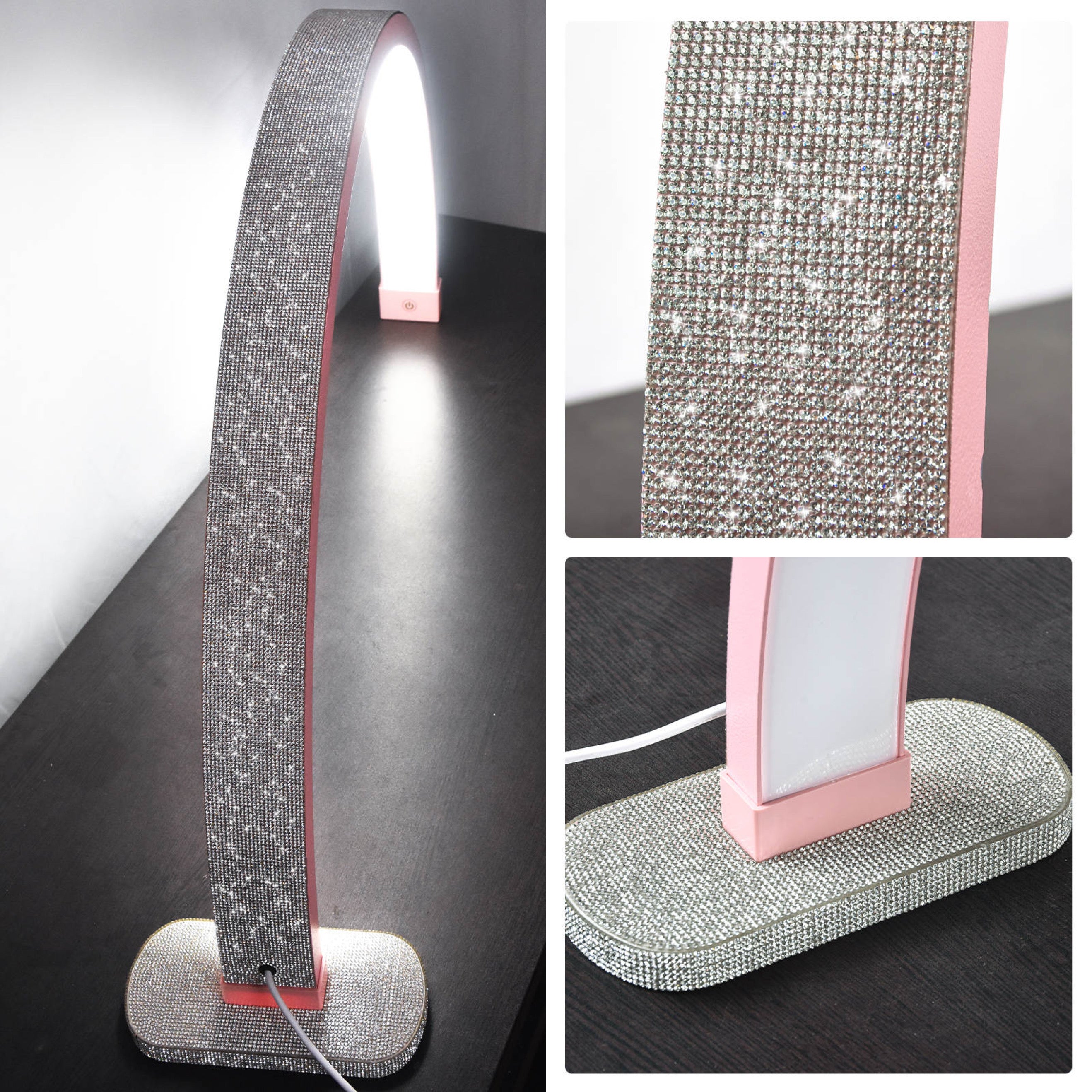 Half Moon Diamond Bureaulamp 30" - Vrijstaand LED Spijkerlicht