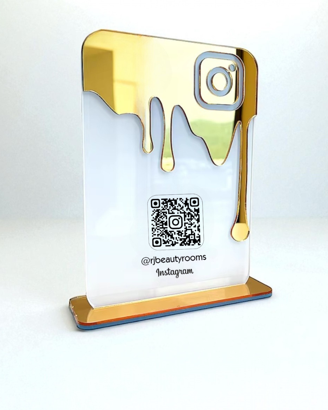 Instagram QR Code Aangepast Bord