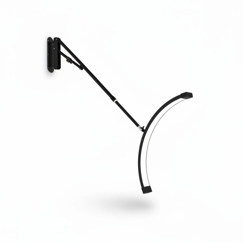 Muurbevestiging Halve Maan Schoonheidslamp