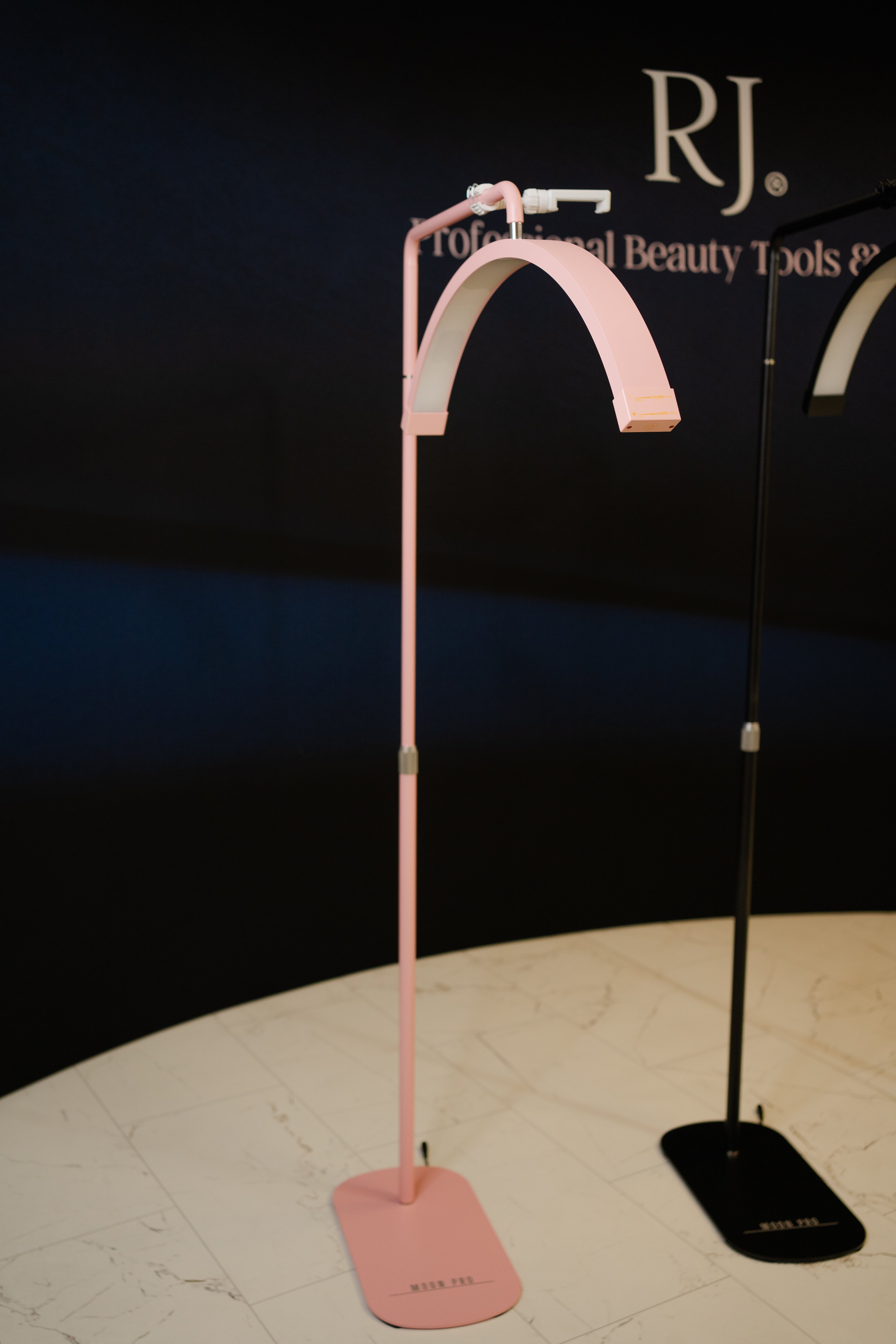 Roze lamp Halve maan