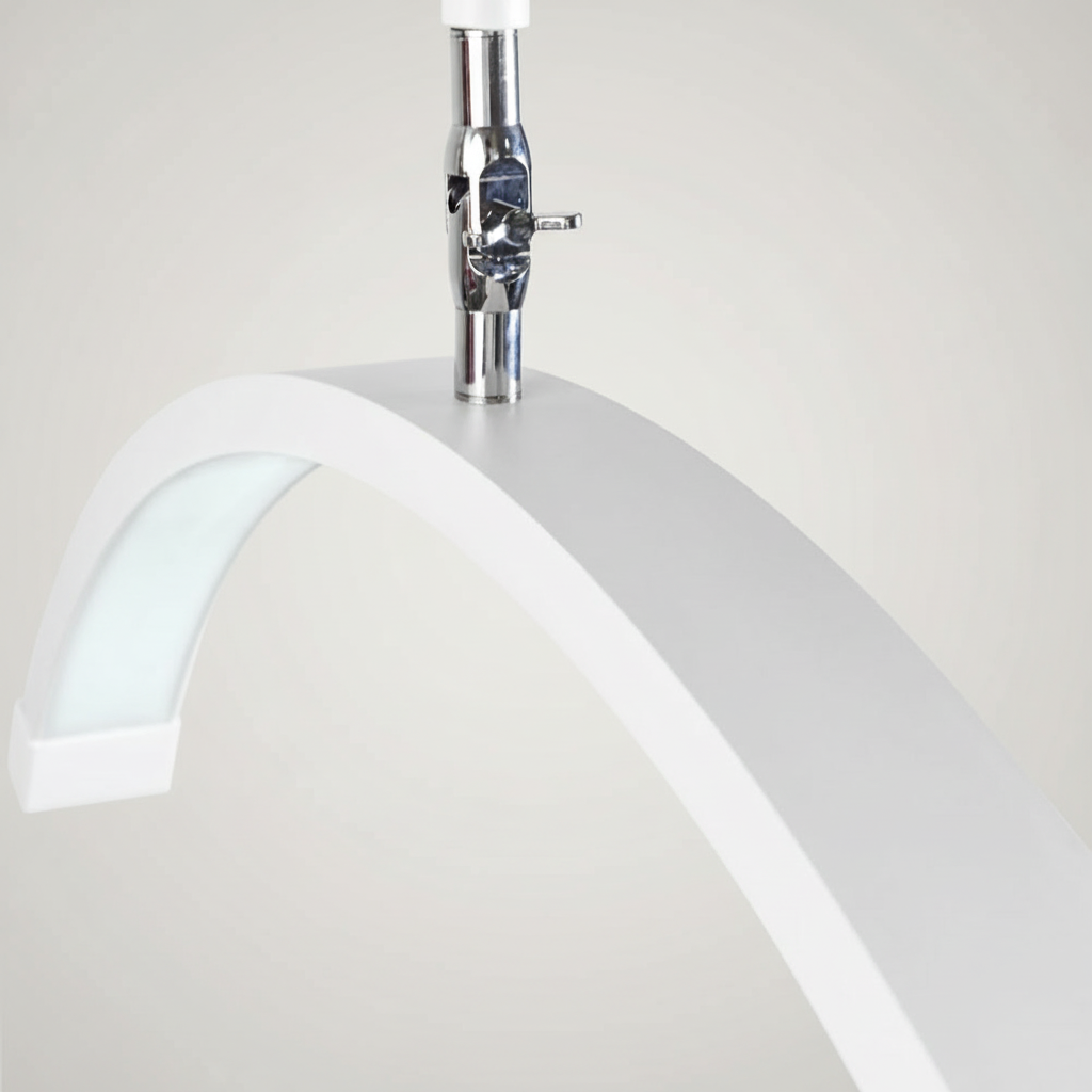 Multi-Angle Half Moon Lamp - Professionele LED-schoonheidslamp 28 inch | RJ Moon Pro X