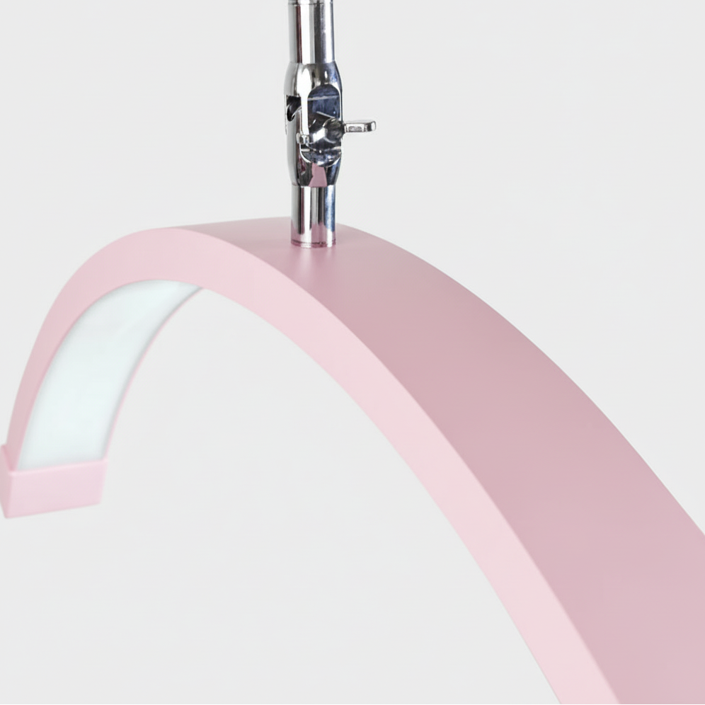 Multi-Angle Half Moon Lamp - Professionele LED-schoonheidslamp 28 inch | RJ Moon Pro X