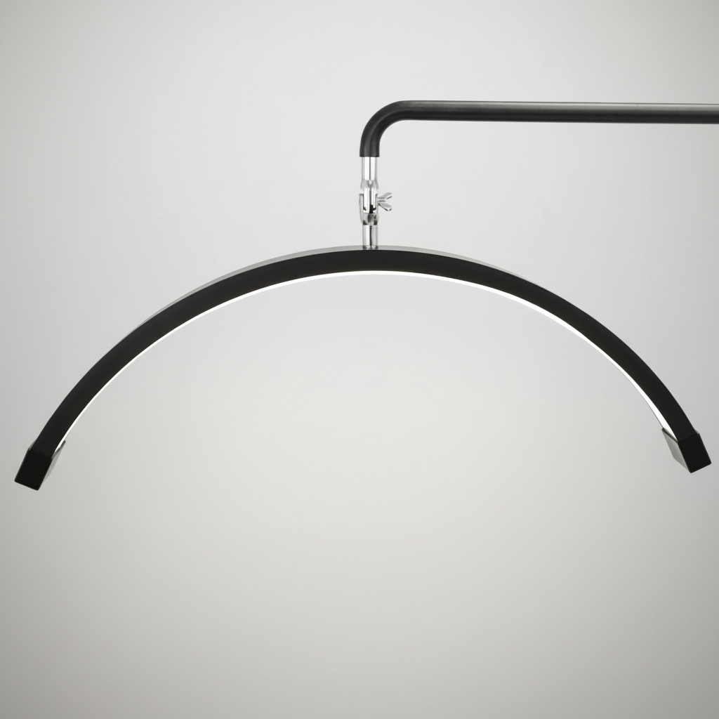 Multi-Angle Half Moon Lamp - Professionele LED-schoonheidslamp 28 inch | RJ Moon Pro X