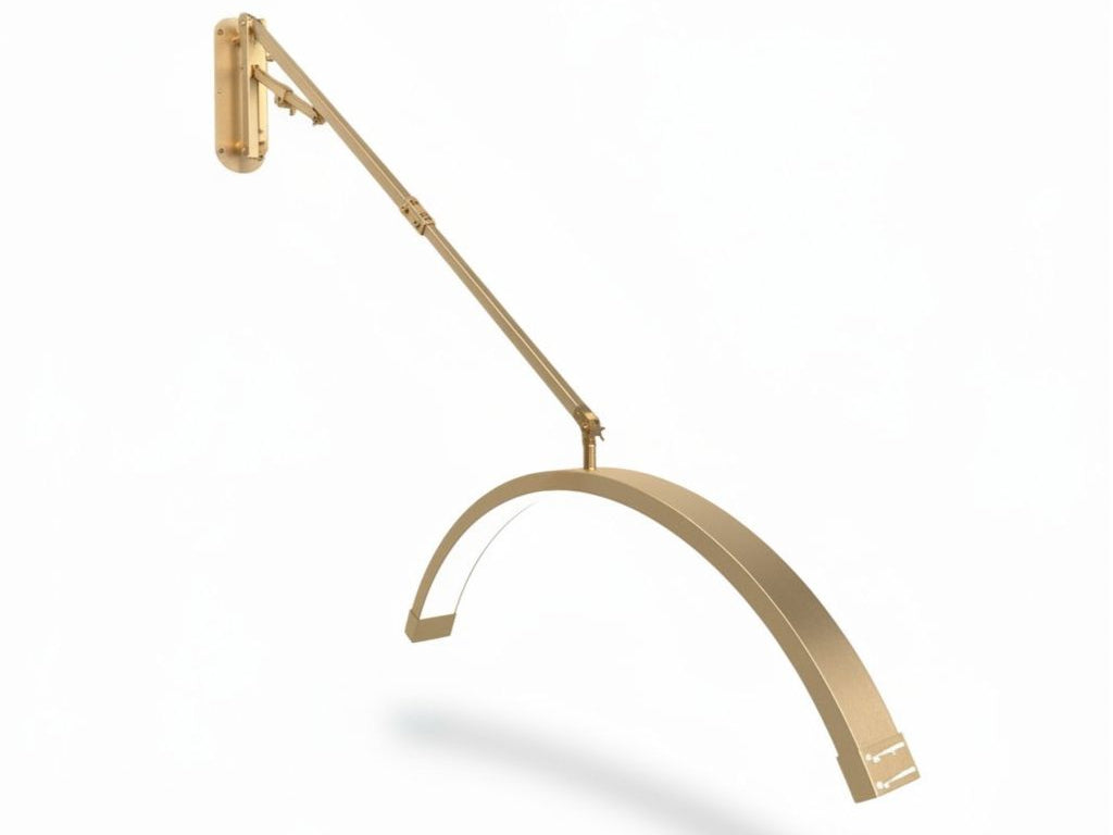 Muurbevestiging Halve Maan Schoonheidslamp