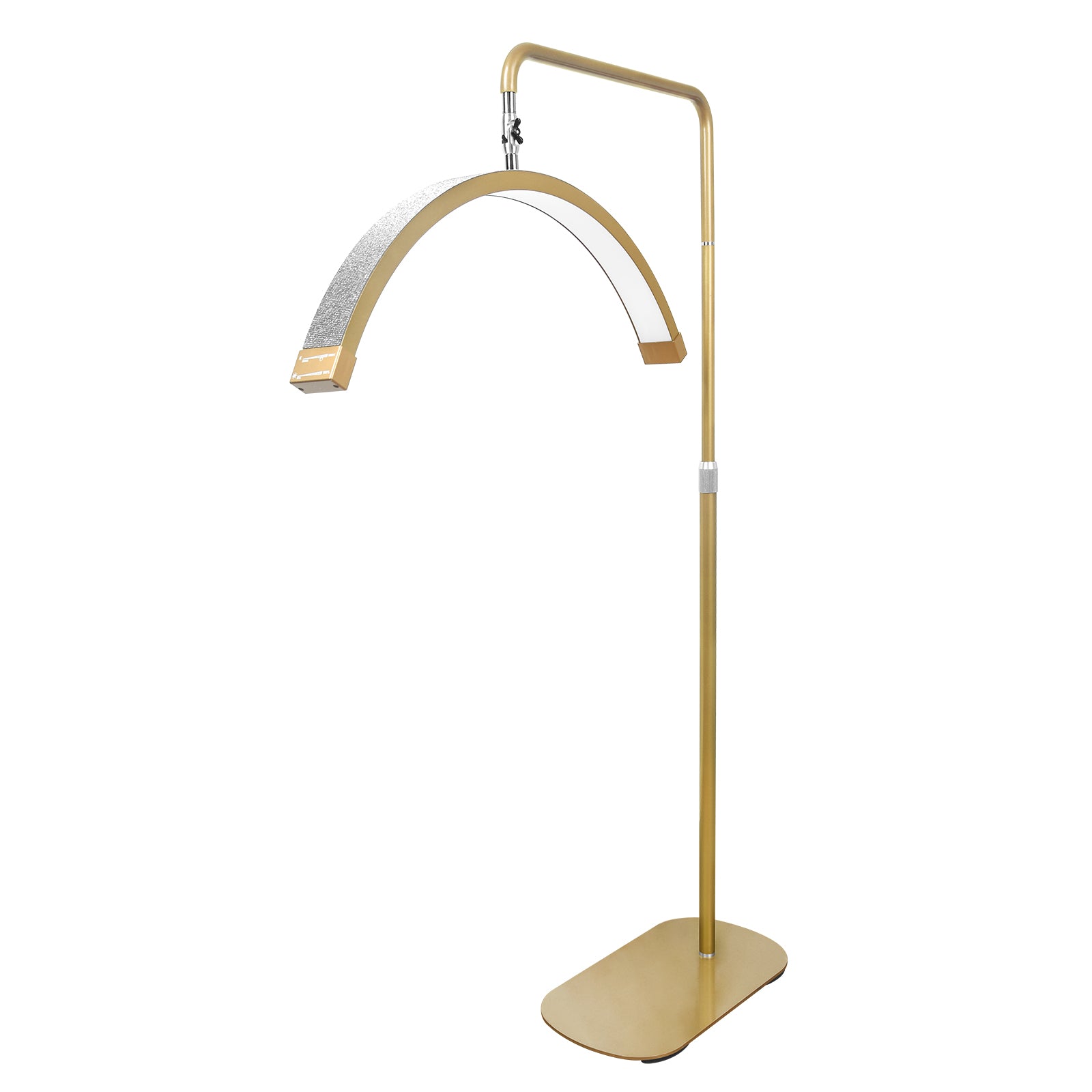 Multi-Angle Diamond Half Moon Lamp - Professionele LED-schoonheidslamp 28 inch | RJ Moon Pro X