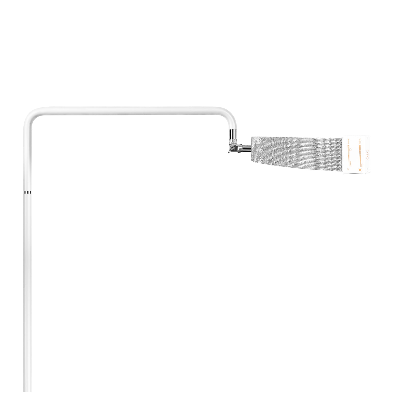 Multi-Angle Diamond Half Moon Lamp - Professionele LED-schoonheidslamp 28 inch | RJ Moon Pro X